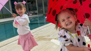 Virginia encanta ao mostrar os preparativos da festa de Maria Flor