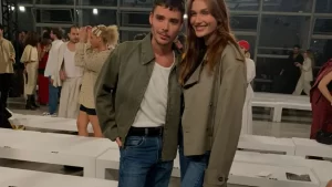 SPFW: Sasha Meneghel e João Figueiredo brilham com looks coordenados no desfile