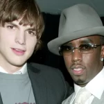 Ator Ashton Kutcher e rapper Sean "P Diddy" Combs no VH1's Big Awards em 2003 (Reprodução/Frank Micelotta/Getty Images)