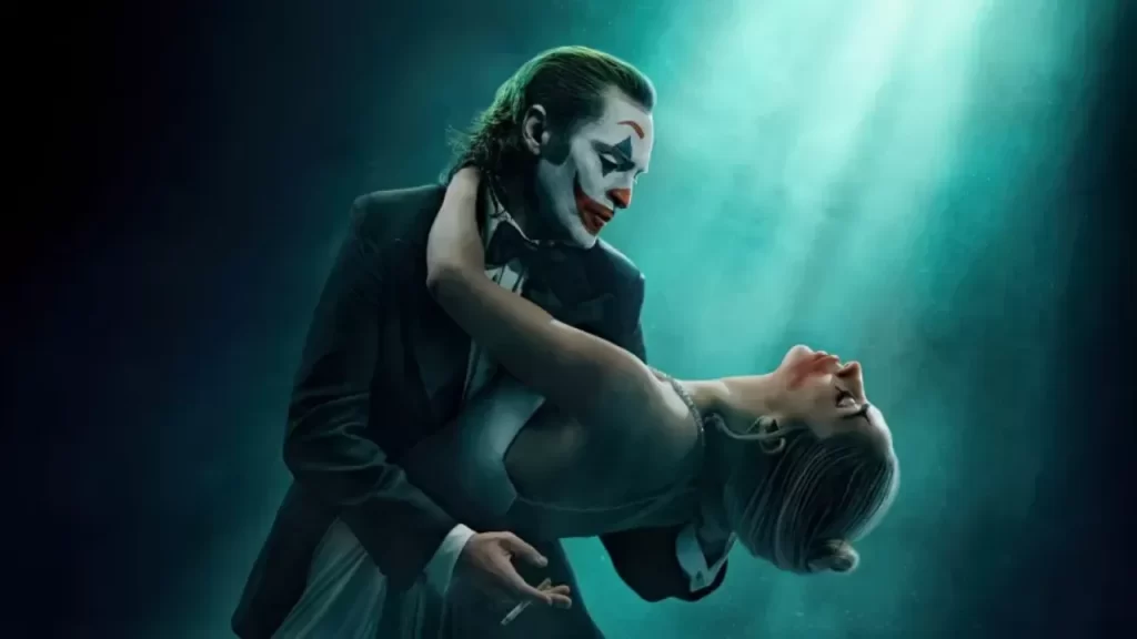 Joaquin Phoenix e Lady Gaga como Coringa e Arlequina