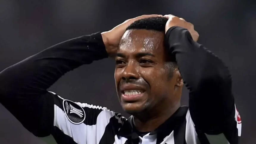 Jogador Robinho (Reprodução/DOUGLAS MAGNO/AFP)