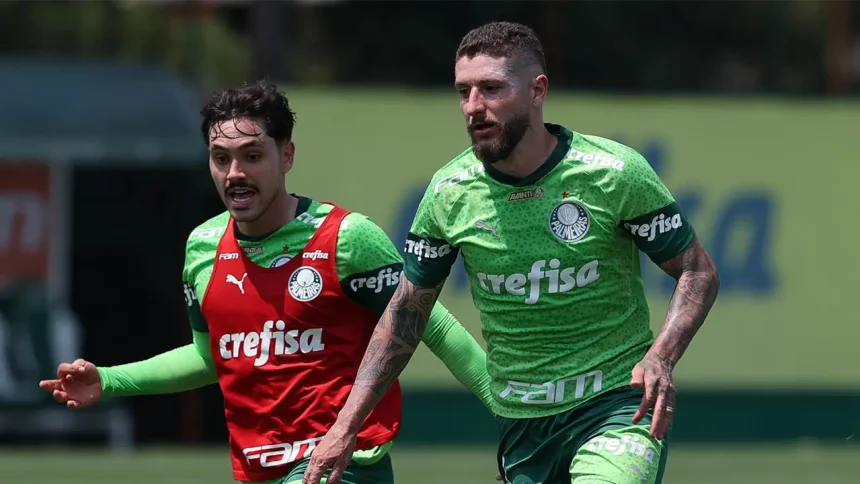 Zé Rafael, do Palmeiras, próximo de retorno após lesão na coluna