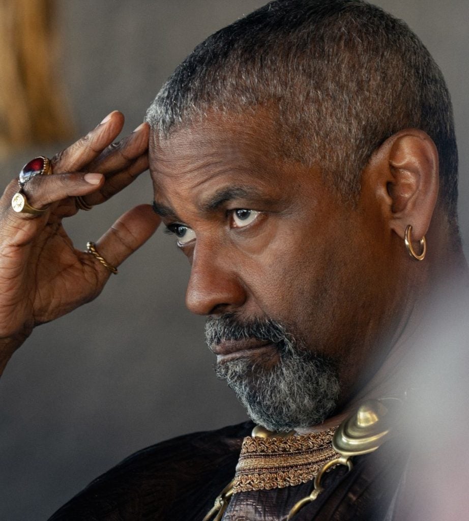 Macrinus interpretado por Denzel Washington