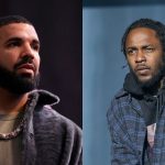 Rapper canadense Drake e cantor norte-americano Kendrick Lamar