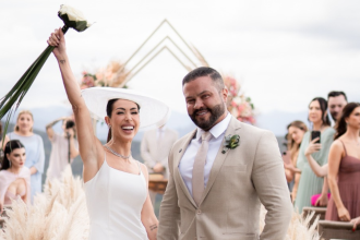 Foto destaque: Bella Falconi e Maguila (reprodução/Gabriel Godoi)