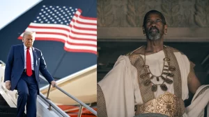 Gladiador 2: Ridley Scott afirma que personagem de Denzel Washington é inspirado em Donald Trump