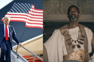 Donald Trump é comparado a Macrinus interpretado por Denzel Washington