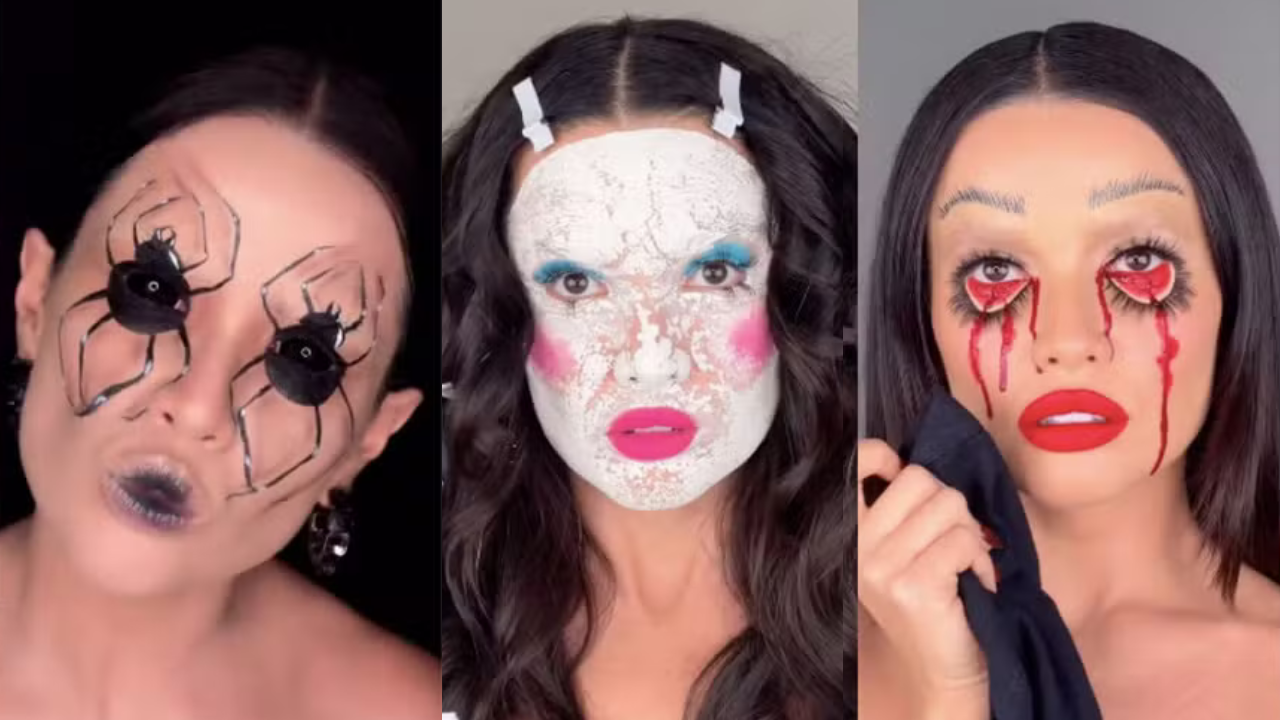 Três maquiagens de Halloween por Juliette: looks assustadores e incríveis