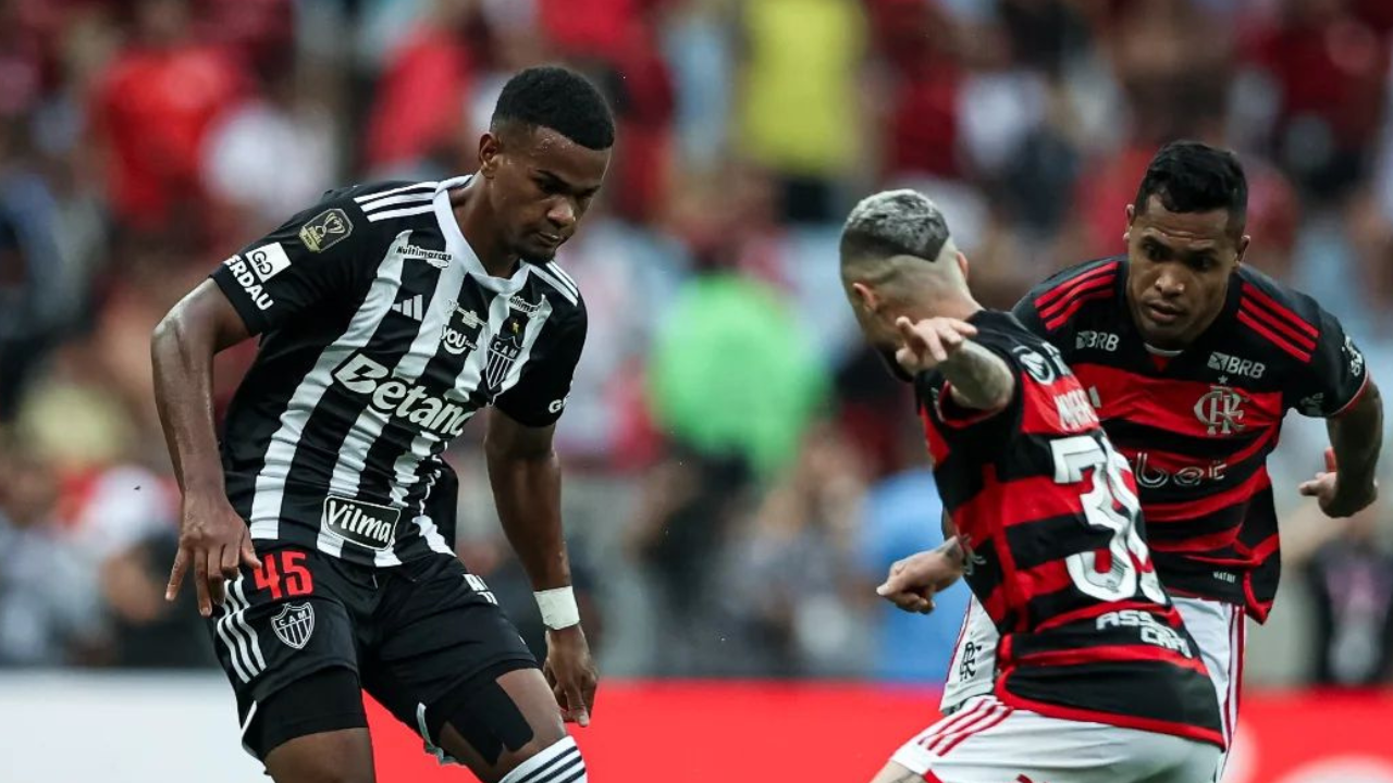 Flamengo ganha o jogo de ida na final da Copa do Brasil e Atlético-MG fica em desvantagem