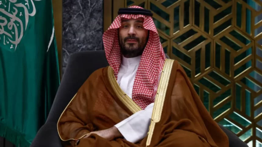 Príncípe da Arábia Saudita se encontrando com Secretário de estado dos EUA, Blinken