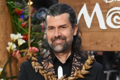 Diretor de Moana 2 em premier no Reino Unido em Londres