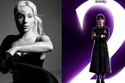 Lady Gaga estará na nova temporada de Wandinha na Netflix.