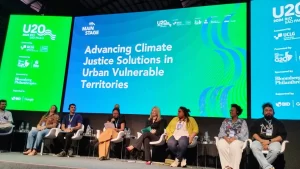 Debate no G20 ressalta inclusão periférica em soluções climáticas urbanas