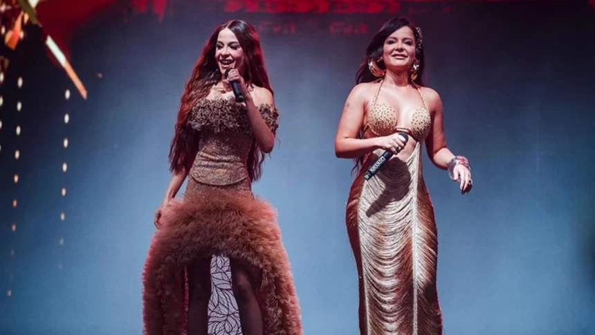 Maiara e Maraisa realizam homenagem a Marília Mendonça durante show em alto mar