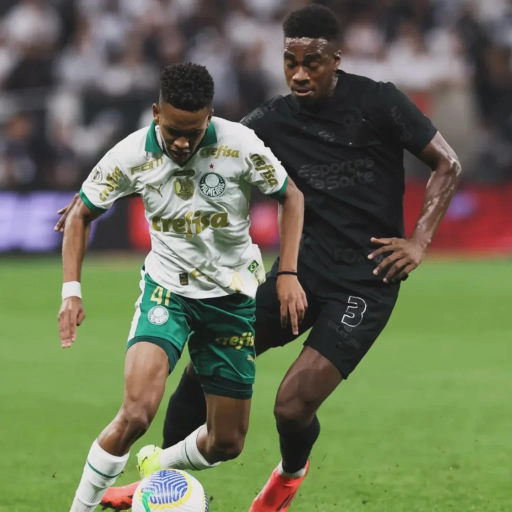 Palmeiras iniciou o jogo com maior posse de bola em campo