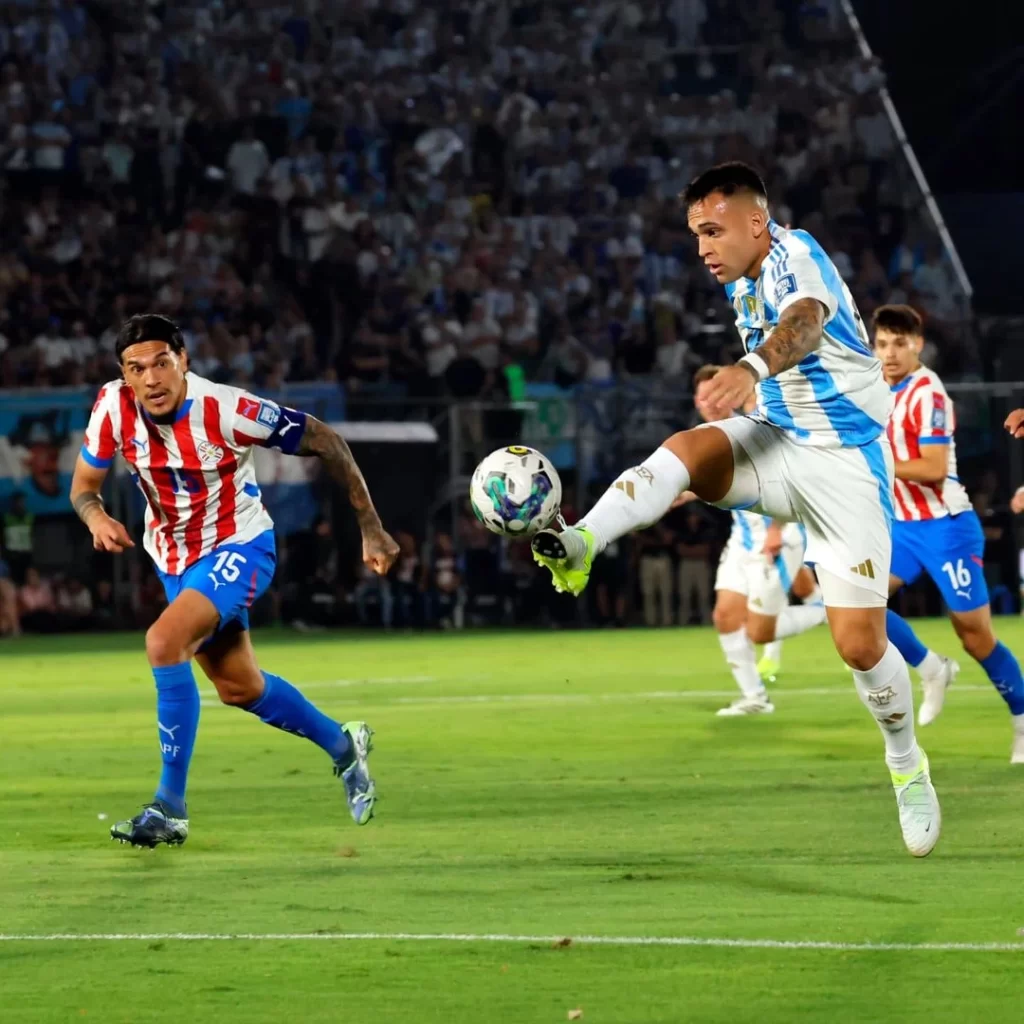 Argentina perdeu jogo contra Paraguai