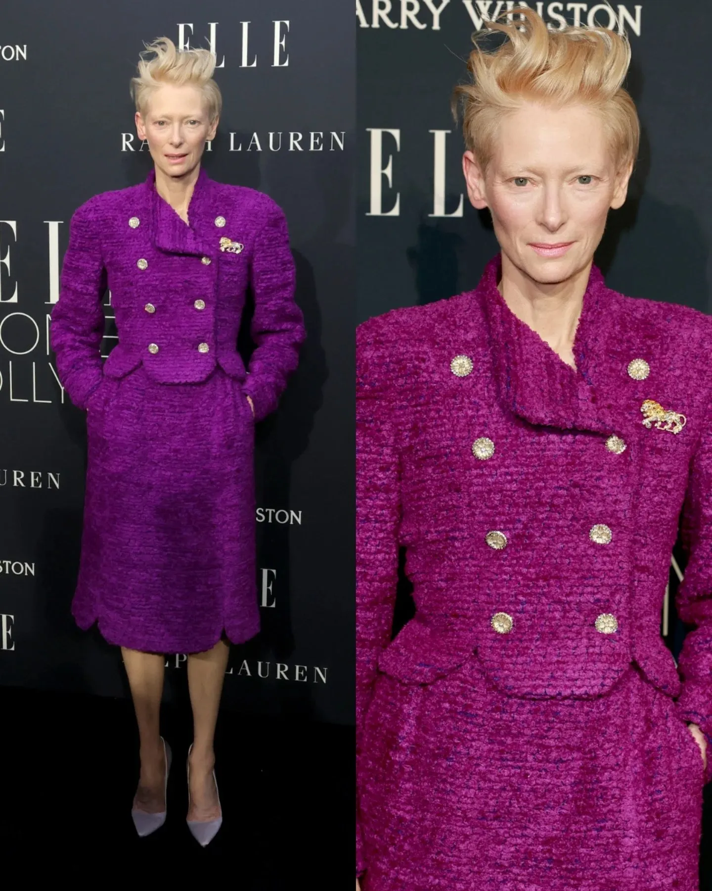 Tilda Swinton de Chanel