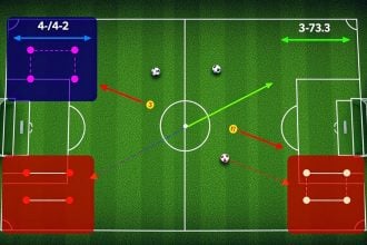 Táticas e estratégias futebol