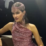 Isabeli Fontana para desfile de Elie Saab