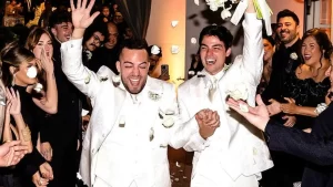 Lucas Rangel e Lucas Bley se casam em cerimônia emocionante