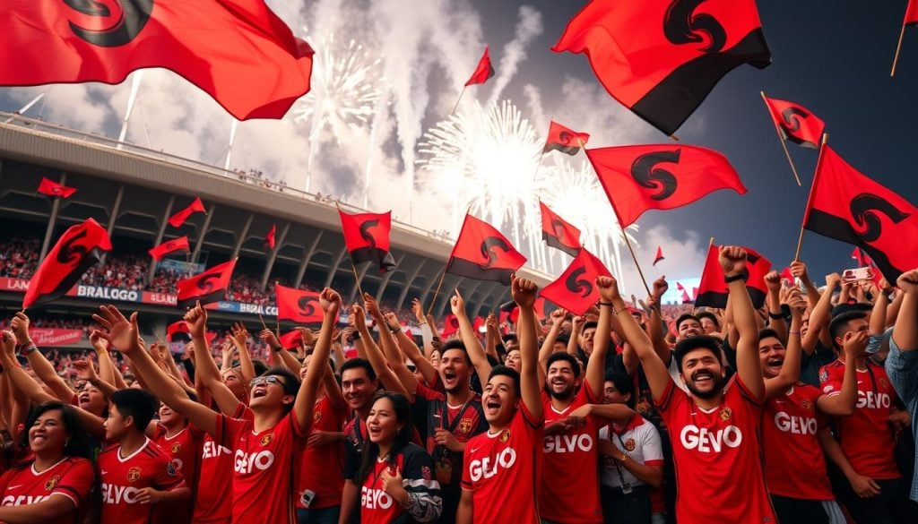 ações do Flamengo