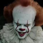 Bill Skarsgård no papel de Pennywise em “It: A Coisa” em 2017