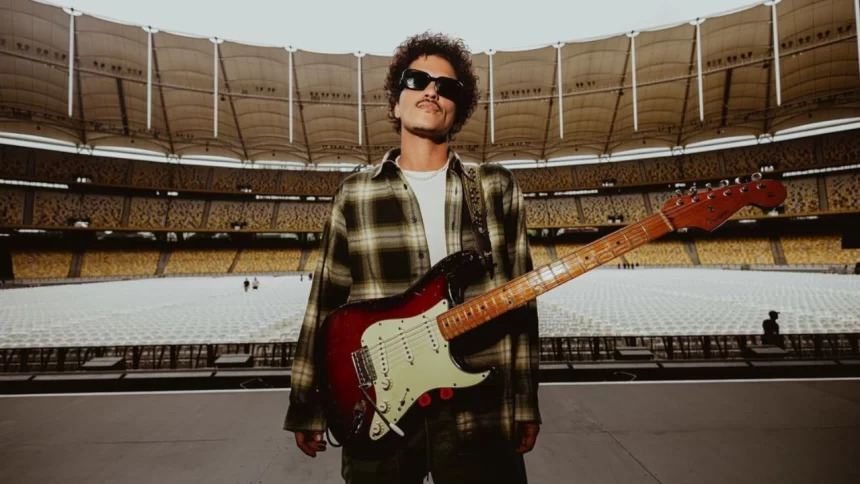 Bruno Mars é um dos maiores artistas do Spotify