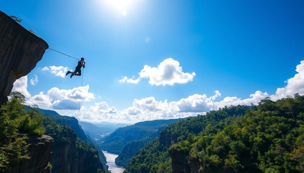 bungee jumping