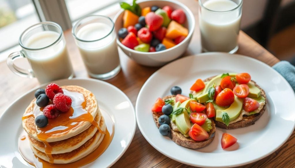 café da manhã vegano