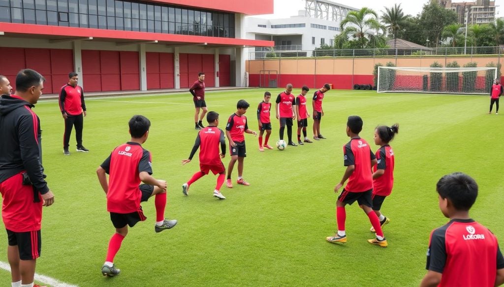 desenvolvimento de jogadores