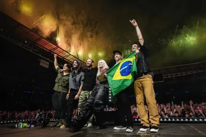 Linkin Park se apresenta com nova vocalista pela primeira vez no Brasil