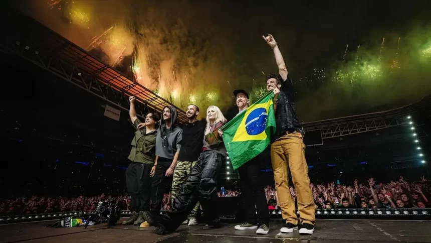 Linkin Park se apresenta com nova vocalista pela primeira vez no Brasil