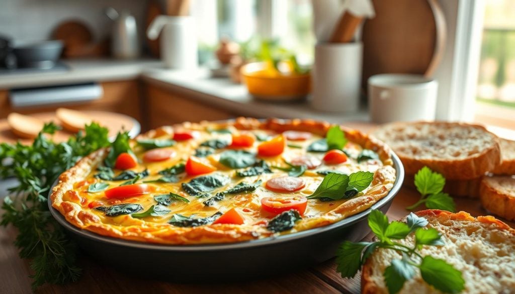 frittata deliciosa para toda a família