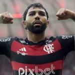 Gabigol em jogo do Flamengo