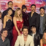 Elenco de "Amor da Minha Vida" se reúne em pré-estreia do novo seriado da 'Disney+'