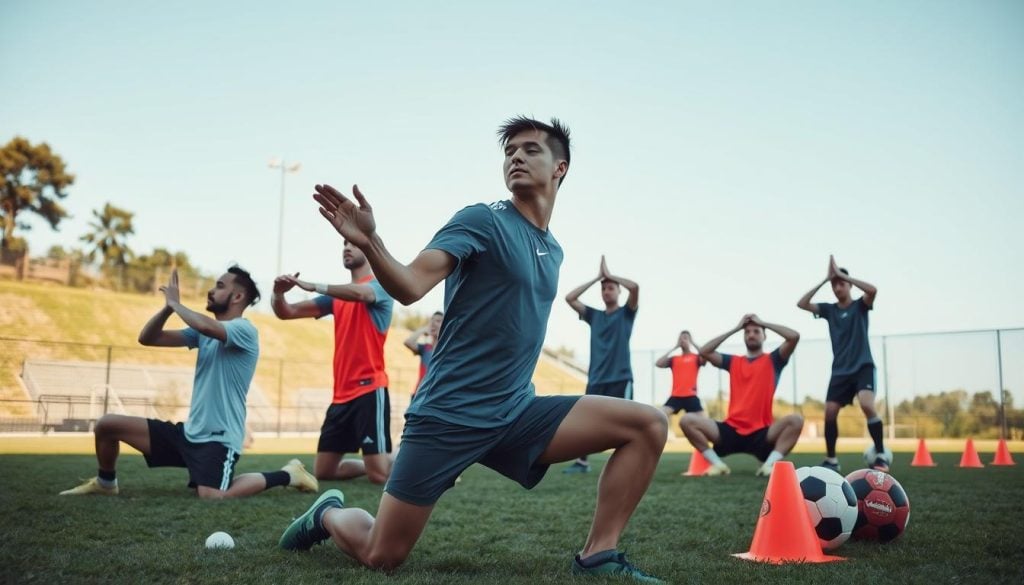 preparação física e mental dos jogadores