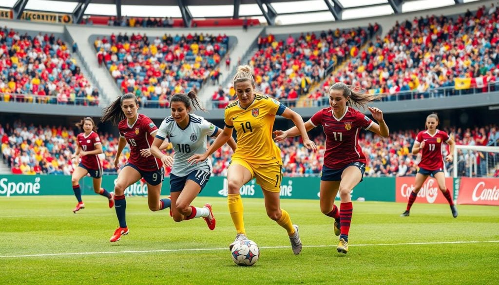 promoção do futebol feminino