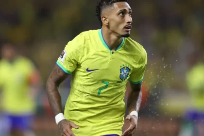 Raphinha, atacante do Barcelona e da Seleção Brasileira