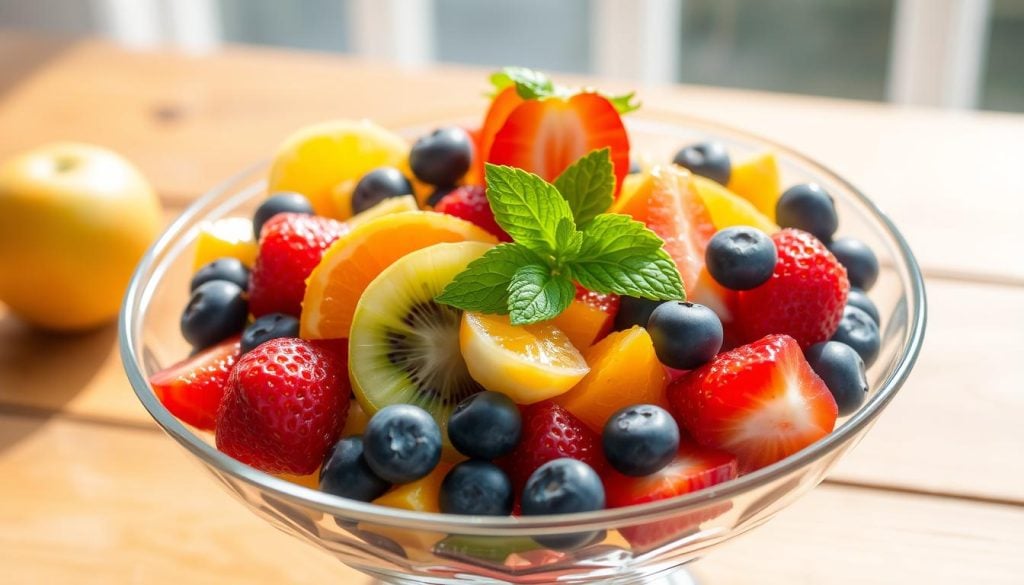 salada de frutas refrescante