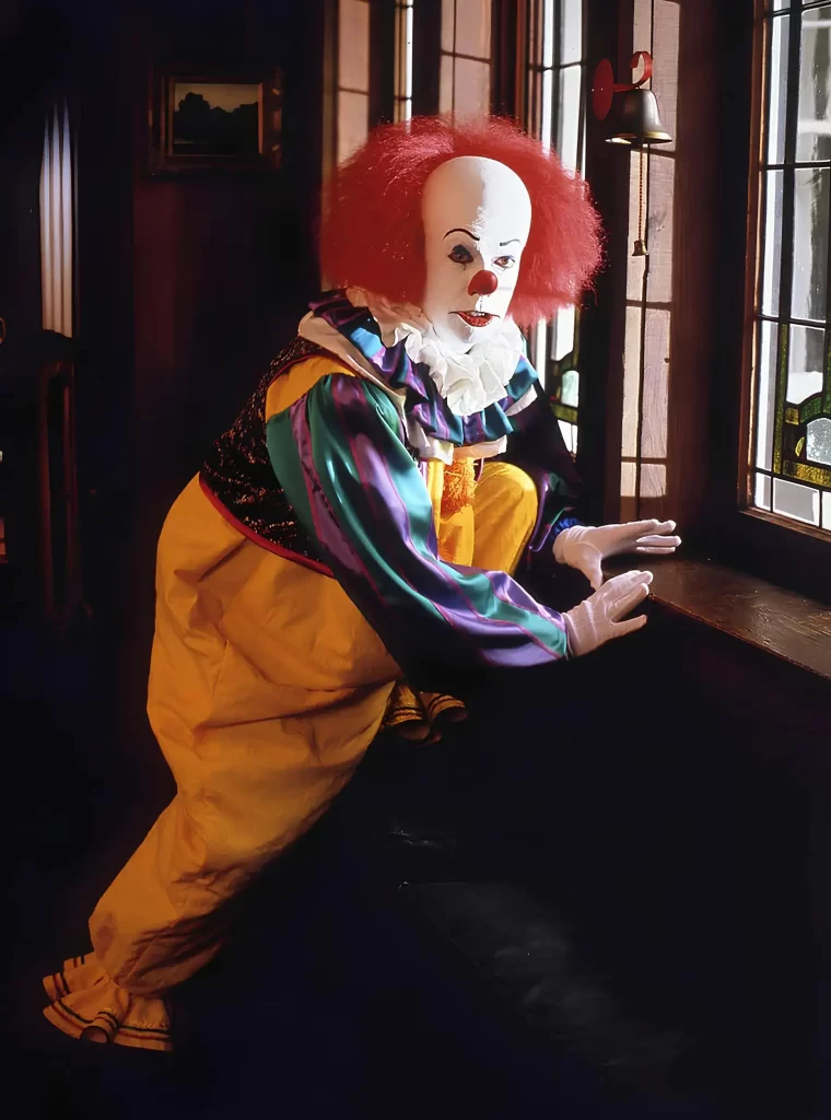 Tim Curry como Pennywise na primeira adaptação de “It: A Coisa”