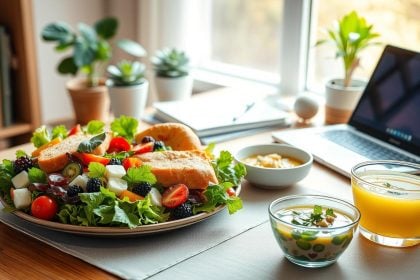 Almoços Fáceis Trabalha em Casa