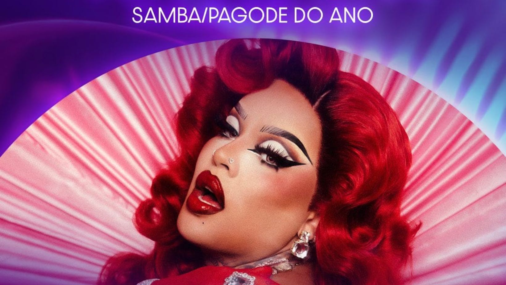 Gloria Groove se tornou a primeira drag queen a vencer categoria de Samba/Pagode do Ano