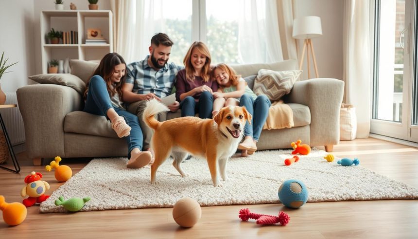 Como adaptar um novo animal de estimação à família.