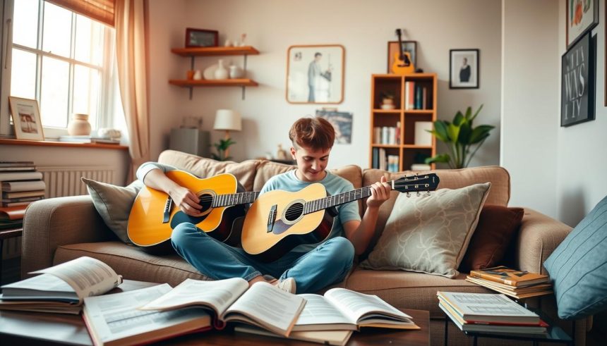 Como aprender a tocar violão em casa: guia para iniciantes.