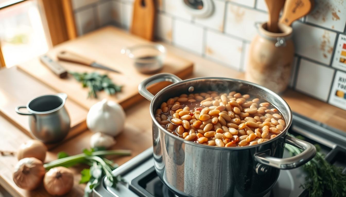 Como cozinhar feijão sem panela de pressão de forma segura?