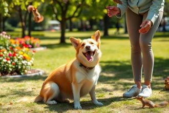 Como ensinar seu cachorro a sentar e deitar: guia passo a passo.