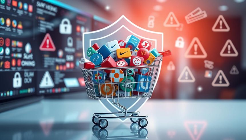 Como evitar golpes financeiros em compras online.