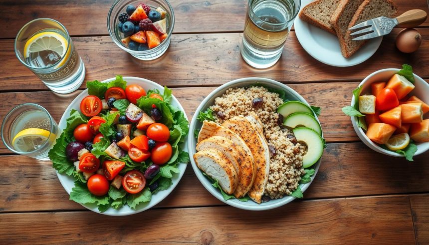 Como fazer um almoço completo em menos de 30 minutos.