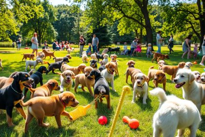 Como socializar filhotes de cachorro corretamente.