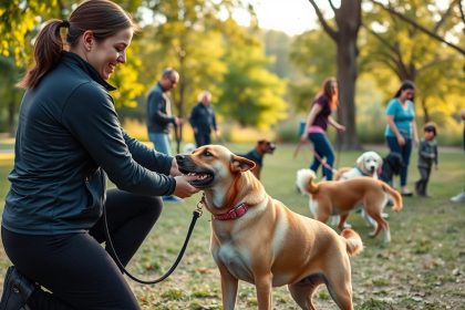 Como socializar um cão agressivo: métodos e cuidados.